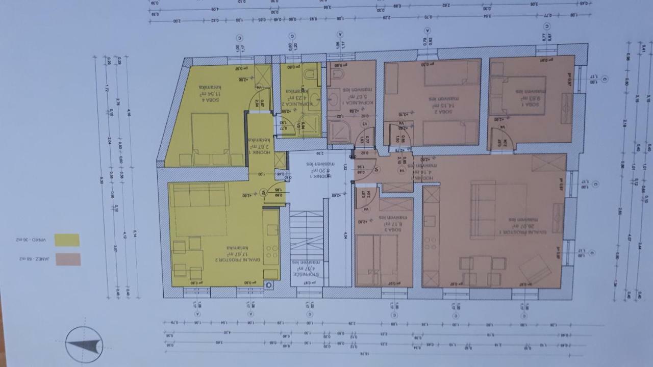 Apartmaji Tina Zgornje Gorje Exterior foto